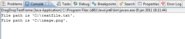 Drag and dropping files to a Java desktop application • Special Agent ...
